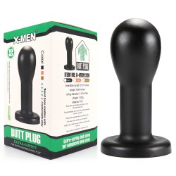 pvc extra girthy 9 4 inch anal plug