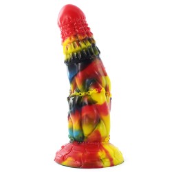 graffiti multicolor butt plug 07