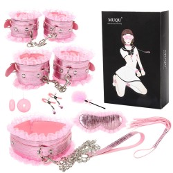 lace bondage set with love egg